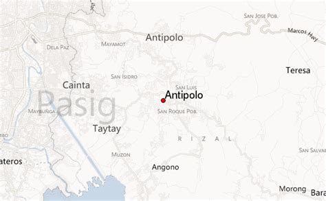Weather Antipolo City .
